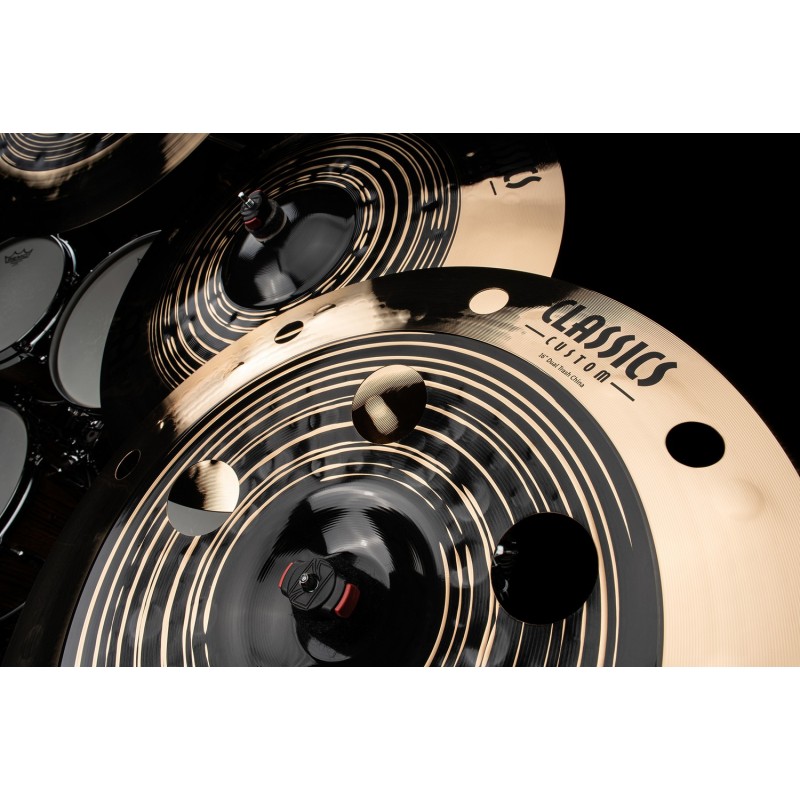 Meinl Cymbals CC16DUTRCH - Talerz perkusyjny typu China 16" Classics Custom Dual Trash - 7 - China - Meinl Cymbals CC16DUTRCH - 