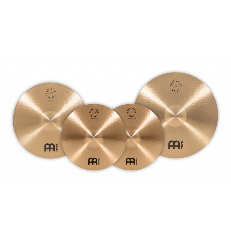 Meinl Cymbals PA-CS2 - Zestaw talerzy perkusyjnych Pure Alloy - 2 - Komplety talerzy perkusyjnych - Meinl Cymbals PA-CS2 - Zesta