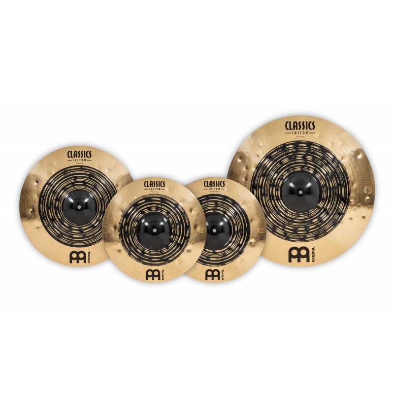 Meinl Cymbals CCDU-CS1 - Zestaw talerzy perkusyjnych Classics Custom Dual - 2 - Komplety talerzy perkusyjnych - Meinl Cymbals CC Meinl Cymbals CCDU-CS1 - Zestaw talerzy perkusyjnych Classics Custom Dual - 2 - Komplety talerzy perkusyjnych - Meinl Cymbals CC
