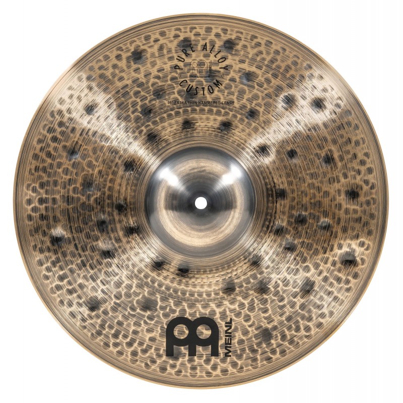 Meinl Cymbals PAC16ETHC - Talerz perkusyjny typu Crash 16" Pure Alloy Custom Extra Thin Hammered - 1 - Crash - Meinl Cymbals PAC