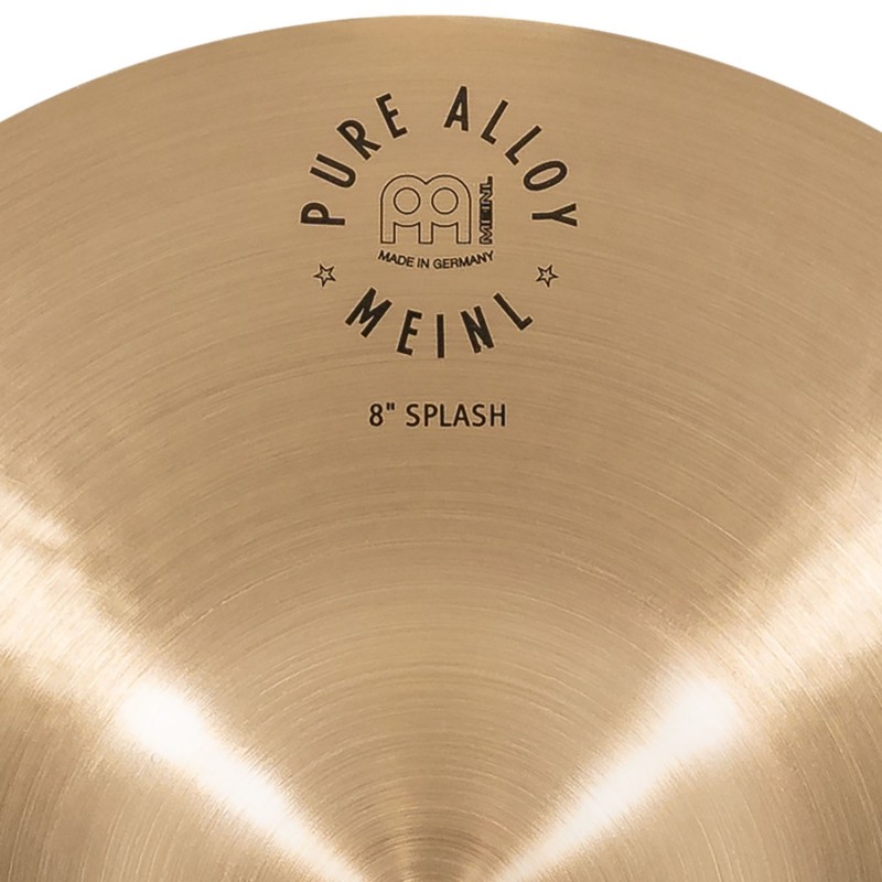 Meinl Cymbals PA8S - Talerz perkusyjny typu Splash 8" Pure Alloy - 6 - Splash - Meinl Cymbals PA8S - Talerz perkusyjny typu Spla