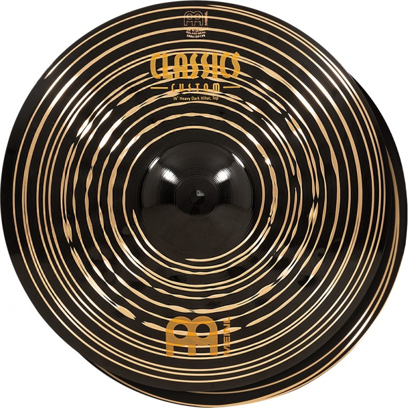 Meinl Cymbals CCD-CS4 - Zestaw talerzy perkusyjnych Classics Custom Dark - 4 - Komplety talerzy perkusyjnych - Meinl Cymbals CCD