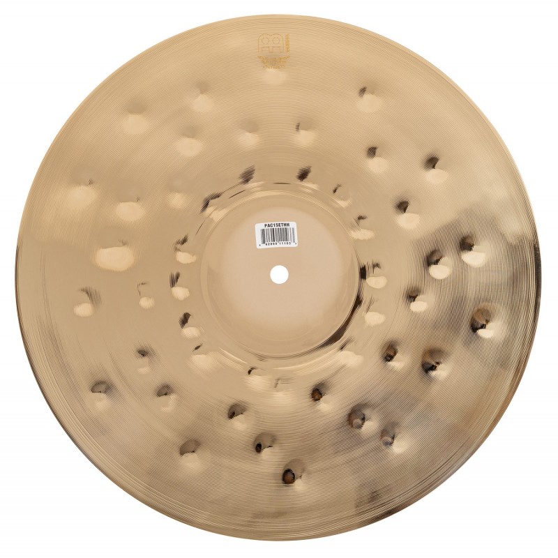 Meinl Cymbals PAC15ETHH - Talerz perkusyjny typu Hi-hat 15" Pure Alloy Custom Extra Thin Hammered - 9 - Hi-hat - Meinl Cymbals P