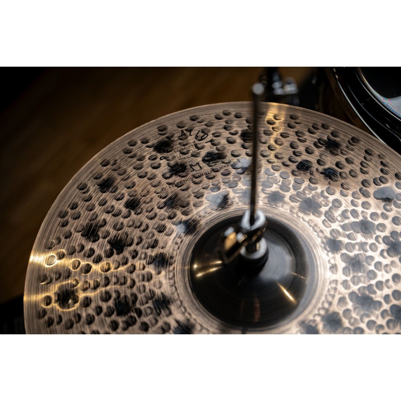 Meinl Cymbals PAC15ETHH - Talerz perkusyjny typu Hi-hat 15" Pure Alloy Custom Extra Thin Hammered - 12 - Hi-hat - Meinl Cymbals 