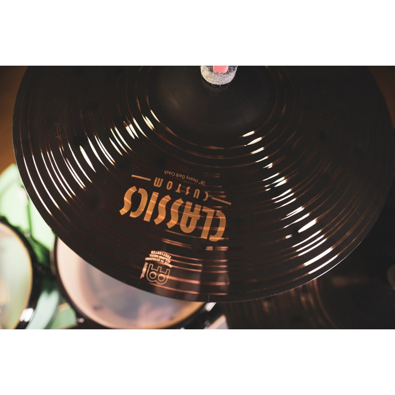 Meinl Cymbals CC18HDAC - Talerz perkusyjny typu Crash 18" Classics Custom Dark Heavy - 7 - Crash - Meinl Cymbals CC18HDAC - Tale Meinl Cymbals CC18HDAC - Talerz perkusyjny typu Crash 18" Classics Custom Dark Heavy - 7 - Crash - Meinl Cymbals CC18HDAC - Tale