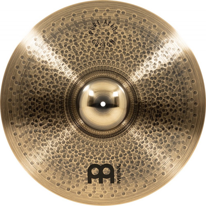 Meinl Cymbals PAC22MTR - Talerz perkusyjny typu Ride 22" Pure Alloy Custom Medium Thin - 1 - Ride - Meinl Cymbals PAC22MTR - Tal