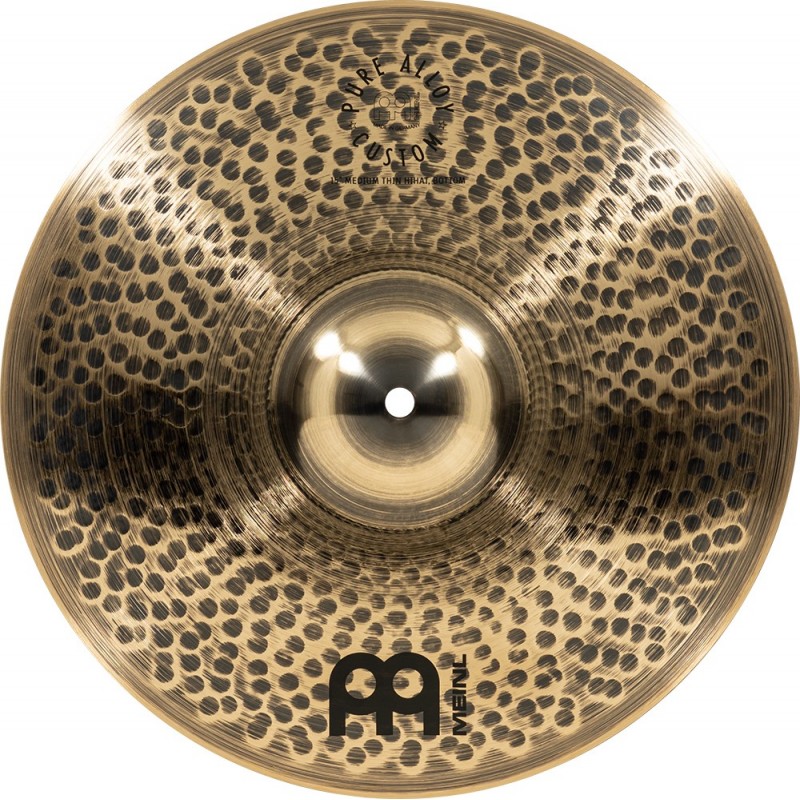 Meinl Cymbals PAC15MTH - Talerz perkusyjny typu Hi-hat 15" Pure Alloy Custom Medium Thin - 8 - Hi-hat - Meinl Cymbals PAC15MTH -