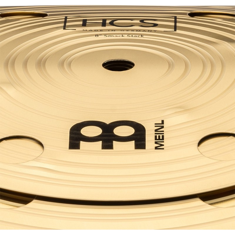 Meinl Cymbals HCS80246SM - Zestaw talerzy perkusyjnych 8"/10"/12"/14"/16" HCS Smack Stack - 4 - Komplety talerzy perkusyjnych - 