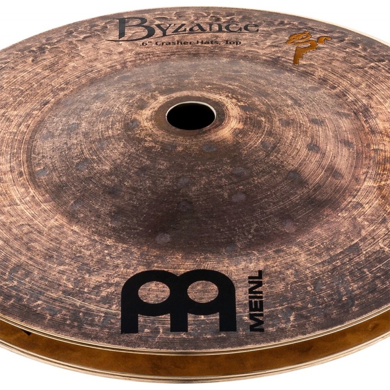 Meinl Cymbals AC-6CRASHER - Talerz perkusyjny typu Crash 6"/6" Artist Concept Model Crasher Hats - Benny Greb - 12 - Crash - Mei