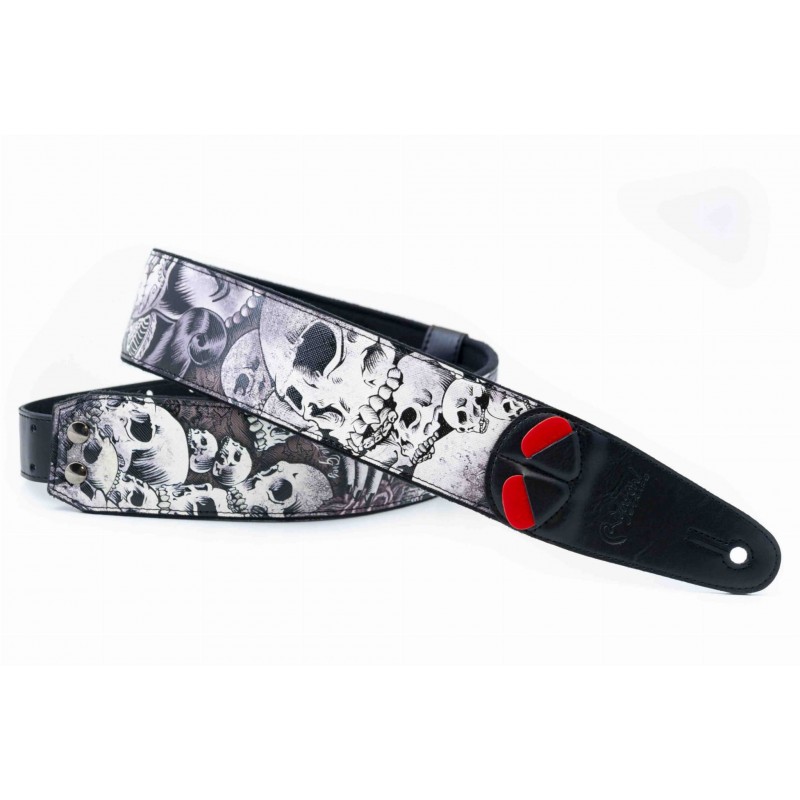 RightOn Straps Steady Death's Touch 001 - pasek gitarowy - 1