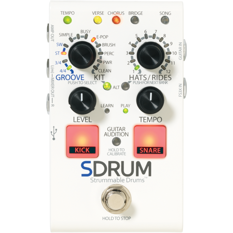 DigiTech SDRUM - automat perkusyjny - 1