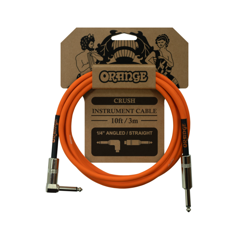 Orange CA035 - Kabel instrumentalny jack-jack kątowy, 3 m - 1