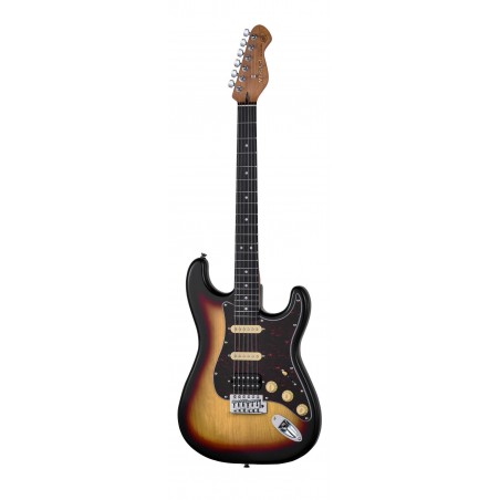 Mooer MSC10 Pro Guitar Sunburst - gitara elektryczna - 1