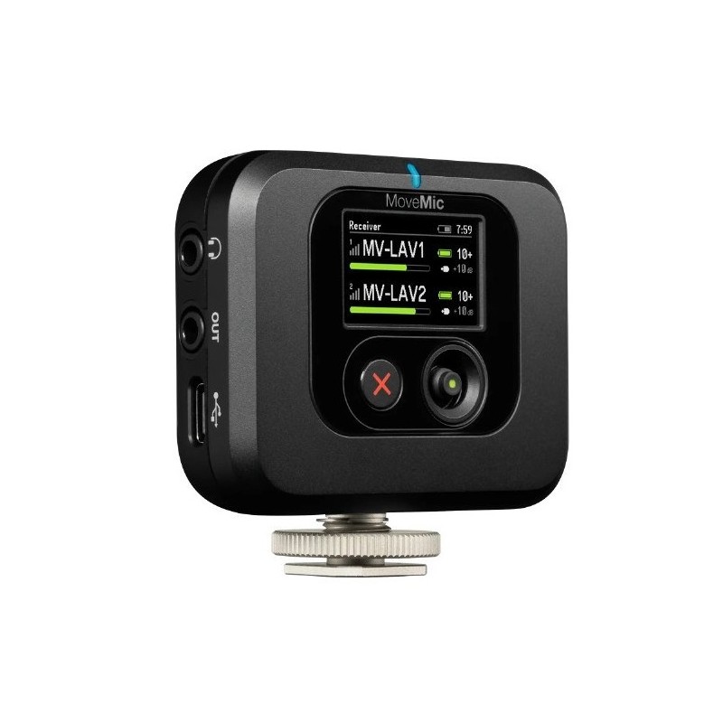 Shure MoveMic Receiver - odbiornik - 1 Shure MoveMic Receiver - odbiornik - 1