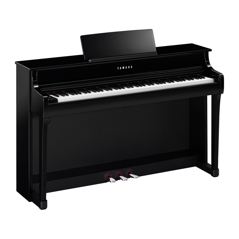 Yamaha Clavinova CLP-835PE Polished Ebony - pianino cyfrowe - 2