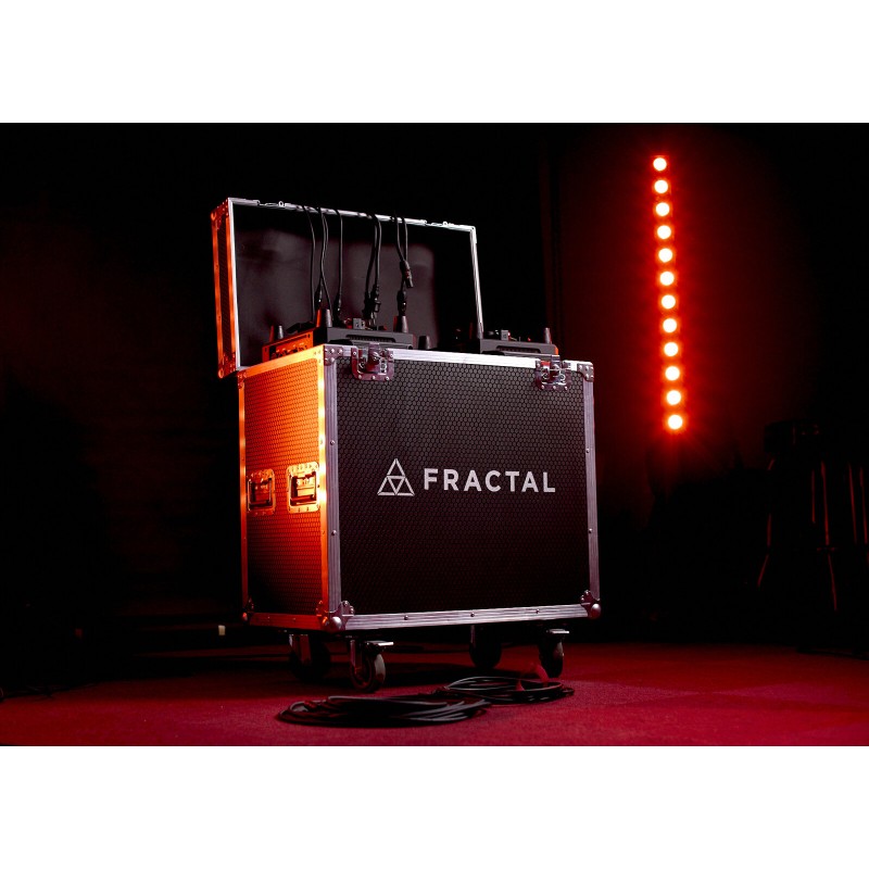 Fractal Elite Spot LED - Zestaw 2 sztuk z casem Głowica ruchoma 400W - 9