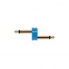 Adam Hall Connectors 4 STAR A JM2 JM2 G BLU LINE - Adapter linii Jack 6,3 mm TS x Jack 6,3 mm TS Adam Hall Connectors 4 STAR A JM2 JM2 G BLU LINE - Adapter linii Jack 6,3 mm TS x Jack 6,3 mm TS