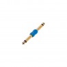 Adam Hall Connectors 4 STAR A JM2 JM2 S G BLU LINE - Adapter liniowy Jack 6,3 mm TS x Jack 6,3 mm TS Adam Hall Connectors 4 STAR A JM2 JM2 S G BLU LINE - Adapter liniowy Jack 6,3 mm TS x Jack 6,3 mm TS
