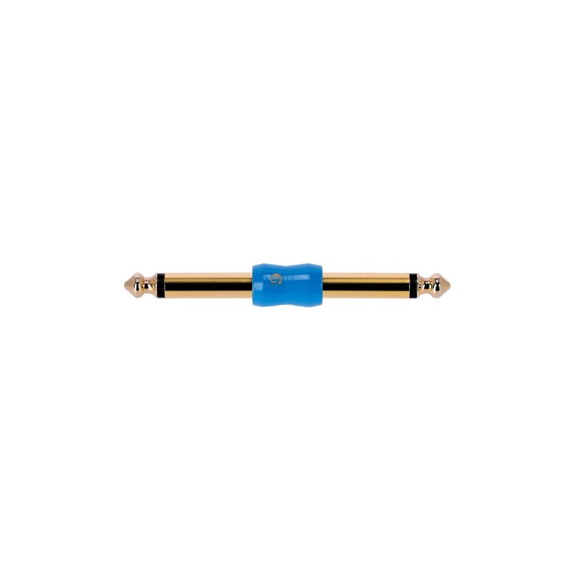 Adam Hall Connectors 4 STAR A JM2 JM2 S G BLU LINE - Adapter liniowy Jack 6,3 mm TS x Jack 6,3 mm TS Adam Hall Connectors 4 STAR A JM2 JM2 S G BLU LINE - Adapter liniowy Jack 6,3 mm TS x Jack 6,3 mm TS