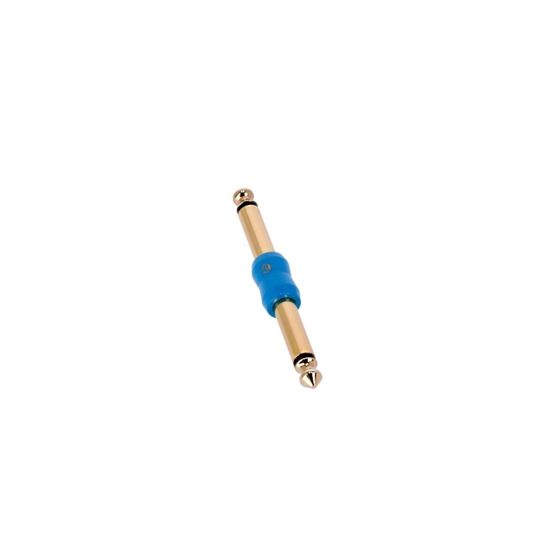 Adam Hall Connectors 4 STAR A JM2 JM2 S G BLU LINE - Adapter liniowy Jack 6,3 mm TS x Jack 6,3 mm TS Adam Hall Connectors 4 STAR A JM2 JM2 S G BLU LINE - Adapter liniowy Jack 6,3 mm TS x Jack 6,3 mm TS
