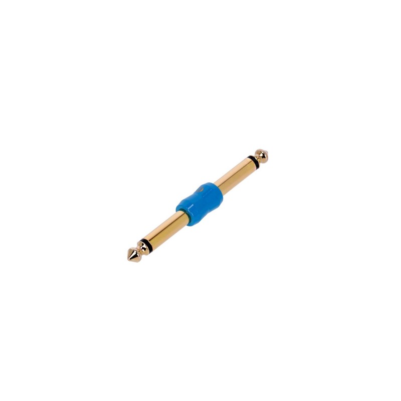 Adam Hall Connectors 4 STAR A JM2 JM2 S G BLU LINE - Adapter liniowy Jack 6,3 mm TS x Jack 6,3 mm TS Adam Hall Connectors 4 STAR A JM2 JM2 S G BLU LINE - Adapter liniowy Jack 6,3 mm TS x Jack 6,3 mm TS