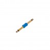 Adam Hall Connectors 4 STAR A JM2 JM2 S G BLU LINE - Adapter liniowy Jack 6,3 mm TS x Jack 6,3 mm TS Adam Hall Connectors 4 STAR A JM2 JM2 S G BLU LINE - Adapter liniowy Jack 6,3 mm TS x Jack 6,3 mm TS