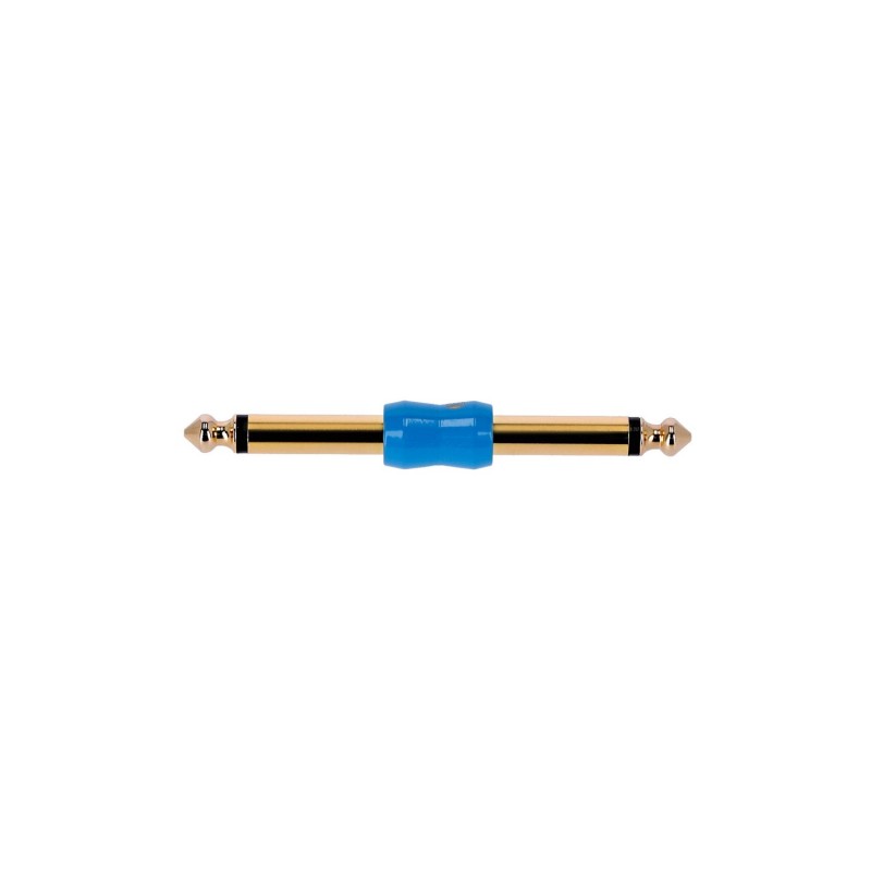 Adam Hall Connectors 4 STAR A JM2 JM2 S G BLU LINE - Adapter liniowy Jack 6,3 mm TS x Jack 6,3 mm TS Adam Hall Connectors 4 STAR A JM2 JM2 S G BLU LINE - Adapter liniowy Jack 6,3 mm TS x Jack 6,3 mm TS