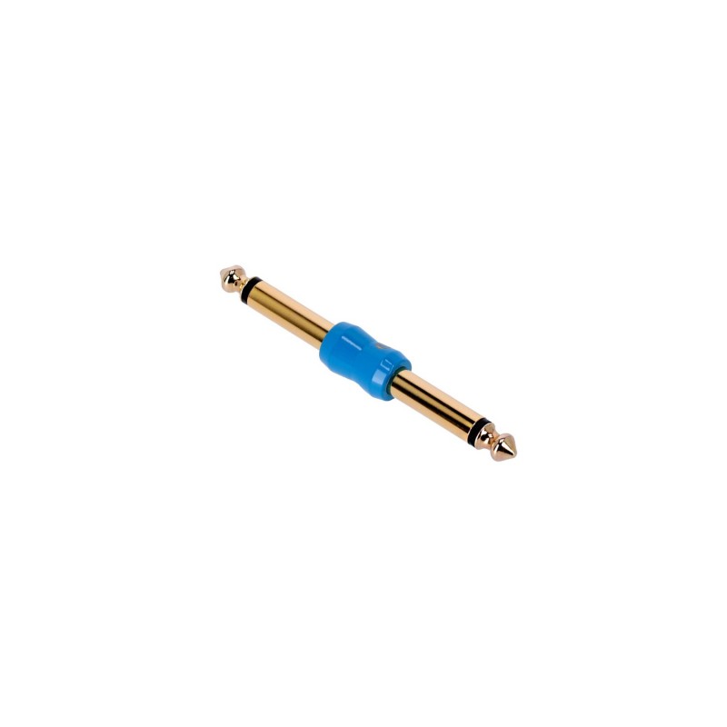 Adam Hall Connectors 4 STAR A JM2 JM2 S G BLU LINE - Adapter liniowy Jack 6,3 mm TS x Jack 6,3 mm TS Adam Hall Connectors 4 STAR A JM2 JM2 S G BLU LINE - Adapter liniowy Jack 6,3 mm TS x Jack 6,3 mm TS