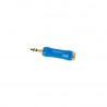 Adam Hall Connectors 4 STAR A JF3 MM3 G BLU LINE - Adapter liniowy Jack F TRS x minijack TRS Adam Hall Connectors 4 STAR A JF3 MM3 G BLU LINE - Adapter liniowy Jack F TRS x minijack TRS