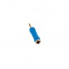 Adam Hall Connectors 4 STAR A JF3 MM3 G BLU LINE - Adapter liniowy Jack F TRS x minijack TRS Adam Hall Connectors 4 STAR A JF3 MM3 G BLU LINE - Adapter liniowy Jack F TRS x minijack TRS