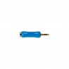 Adam Hall Connectors 4 STAR A JF3 MM3 G BLU LINE - Adapter liniowy Jack F TRS x minijack TRS Adam Hall Connectors 4 STAR A JF3 MM3 G BLU LINE - Adapter liniowy Jack F TRS x minijack TRS