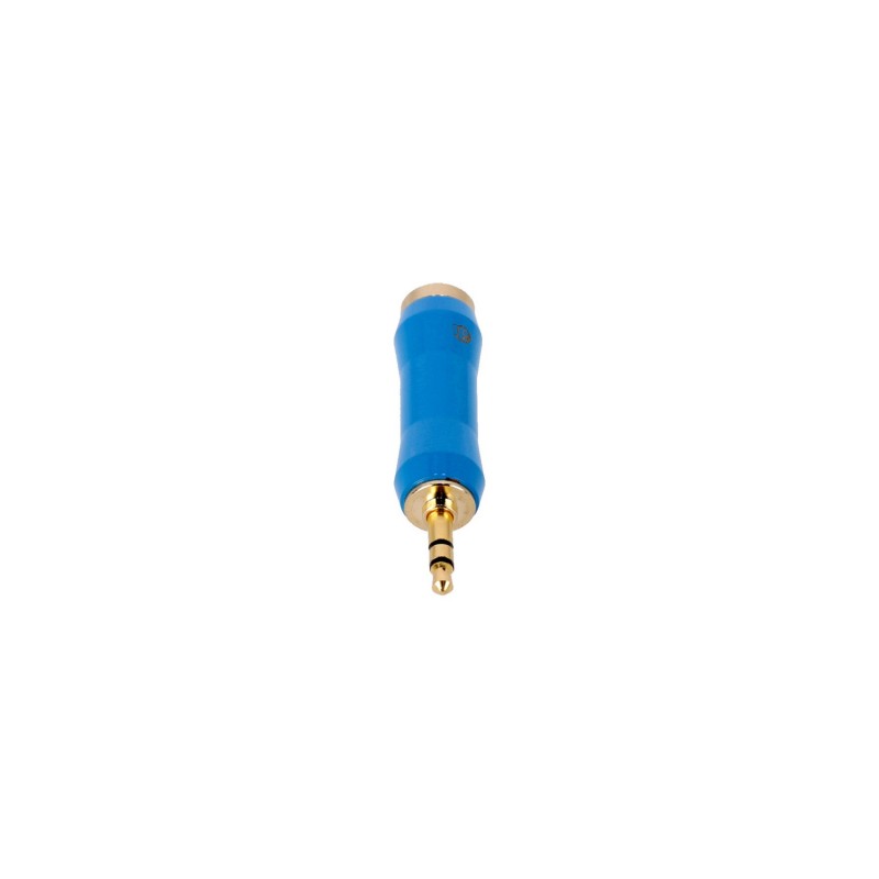 Adam Hall Connectors 4 STAR A JF3 MM3 G BLU LINE - Adapter liniowy Jack F TRS x minijack TRS Adam Hall Connectors 4 STAR A JF3 MM3 G BLU LINE - Adapter liniowy Jack F TRS x minijack TRS