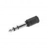 Adam Hall Connectors 3 STAR A MF3 JM3 - Adapter mini Jack F na Jack 6,3 mm M