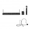 LD Systems U306 HBH 2 - Bezprzewodowy system mikrofonowy z bodypack, zestawem słuchawkowym i dynamicznym mikrofonem ręcznym LD Systems U306 HBH 2 - Bezprzewodowy system mikrofonowy z bodypack, zestawem słuchawkowym i dynamicznym mikrofonem ręcznym