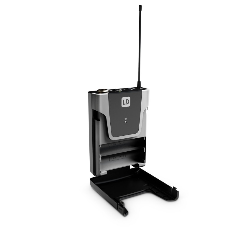 LD Systems U306 HBH 2 - Bezprzewodowy system mikrofonowy z bodypack, zestawem słuchawkowym i dynamicznym mikrofonem ręcznym LD Systems U306 HBH 2 - Bezprzewodowy system mikrofonowy z bodypack, zestawem słuchawkowym i dynamicznym mikrofonem ręcznym