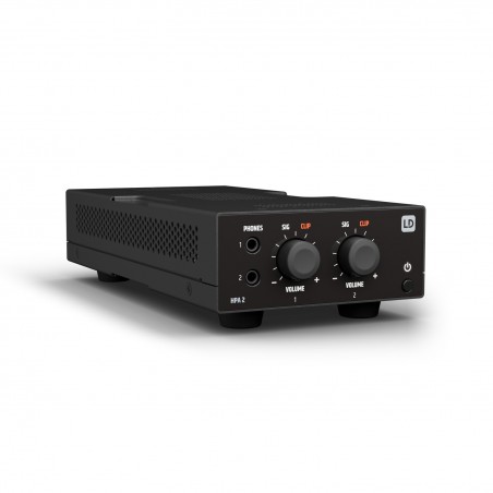 LD Systems HPA 2 - Dwukanałowy wzmacniacz słuchawkowy