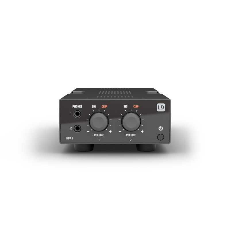 LD Systems HPA 2 - Dwukanałowy wzmacniacz słuchawkowy LD Systems HPA 2 - Dwukanałowy wzmacniacz słuchawkowy