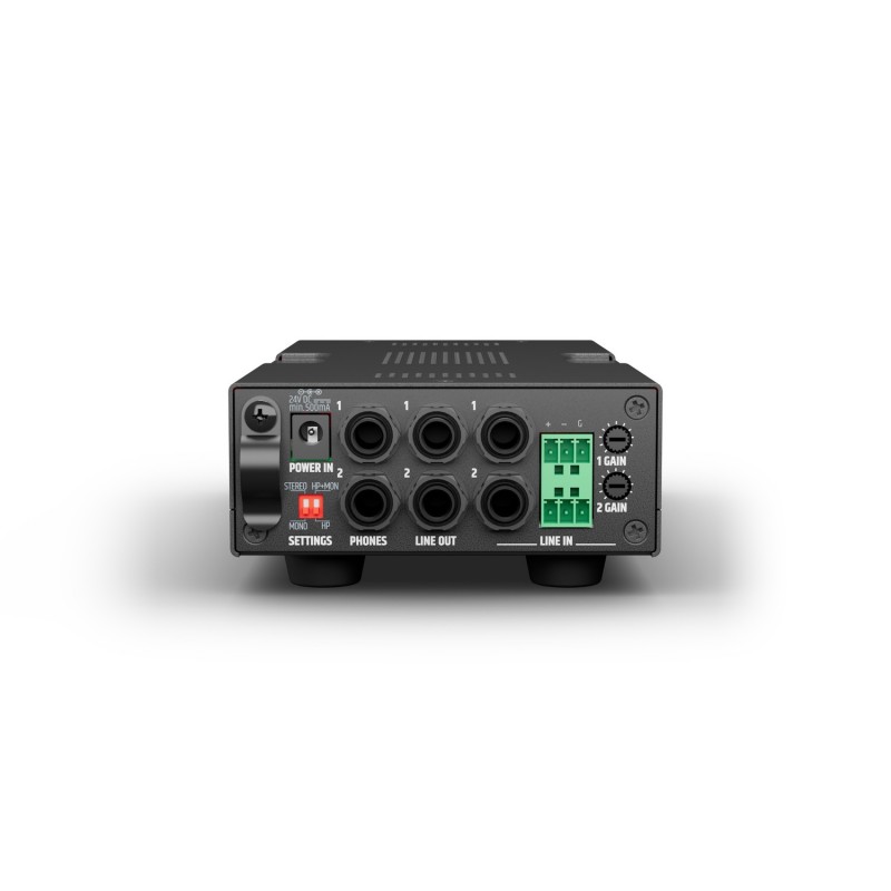 LD Systems HPA 2 - Dwukanałowy wzmacniacz słuchawkowy LD Systems HPA 2 - Dwukanałowy wzmacniacz słuchawkowy