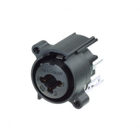 Neutrik NCJ6FA V 0 - Gniazdo 3-biegunowe panelowe XLR