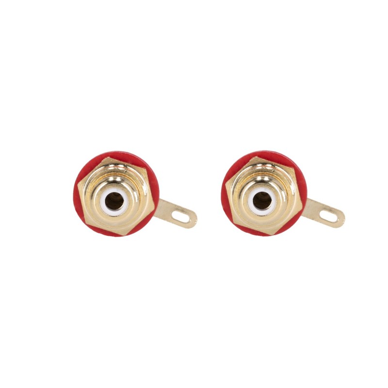 Adam Hall Connectors 4 STAR PR2 RED - Gniazdo żeńskie Cinch