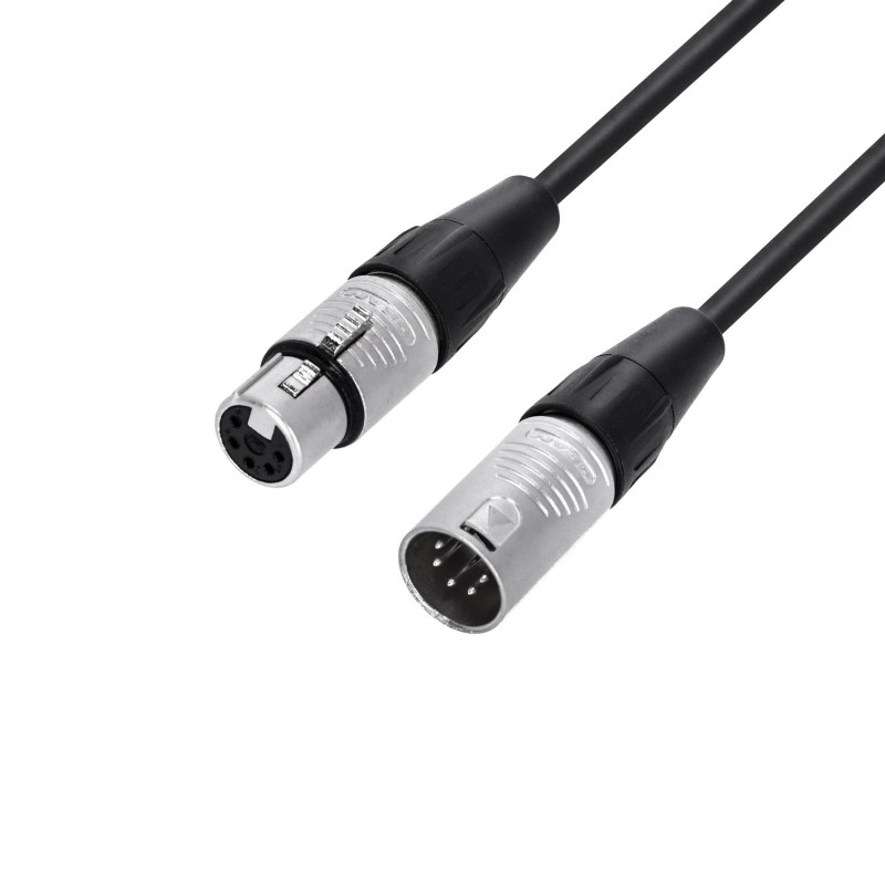 Adam Hall Cables 4 STAR DGH 0050 - Kabel DMX, AES/EBU XLR 5P - 0,5 m