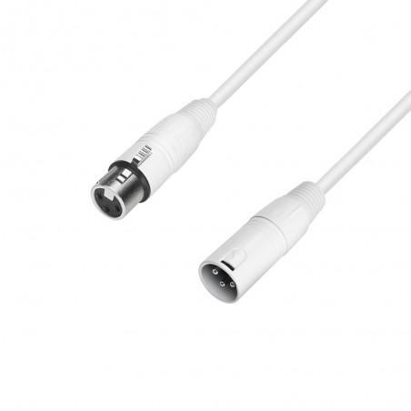 Adam Hall Cables 4 STAR MMF 1000 SNOW - Kabel mikrofonowy XLR - 10 m
