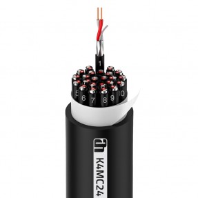 Adam Hall Cables 4 STAR MULTICORE 24 - Kabel wieloparowy Multicore 24 kanały 48 x 0.14 mm² AWG26 - na metry