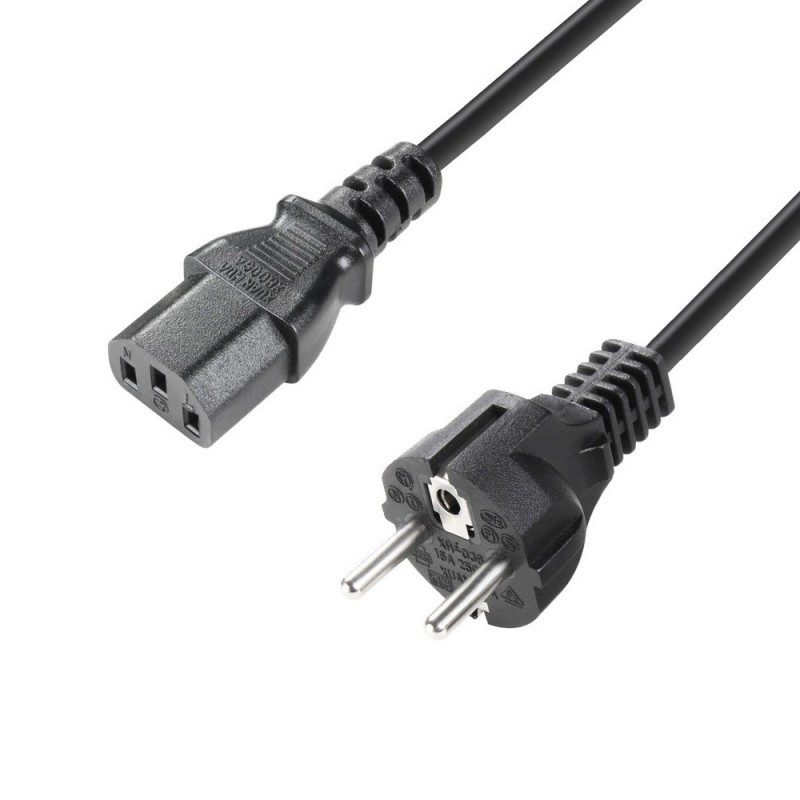 Adam Hall Cables 3 STAR PKD 0050 - Kabel zasilający IEC C13 x CEE 7/7 - 0,5 m Adam Hall Cables 3 STAR PKD 0050 - Kabel zasilający IEC C13 x CEE 7/7 - 0,5 m