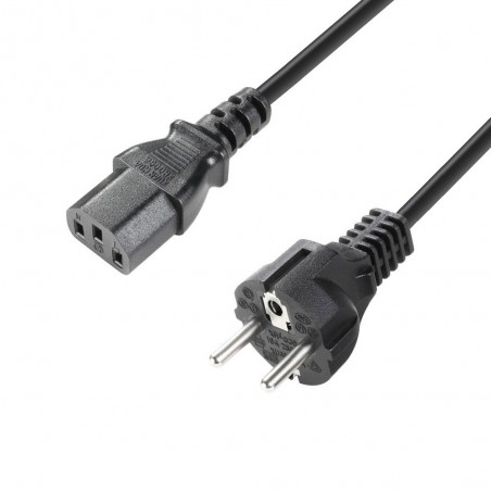 Adam Hall Cables 3 STAR PKD 0050 - Kabel zasilający IEC C13 x CEE 7/7 - 0,5 m