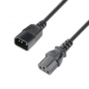 Adam Hall Cables 3 STAR PLK 0300 - Kabel zasilający IEC C13 x IEC C14 - 3 m