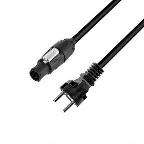 Adam Hall Cables 4 STAR TCON 0150 - Kabel zasilający IP65 x CEE7/7  - 1,5 m