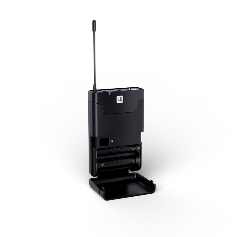 LD Systems ANNY 10 BPH B6 - Kolumna akumulatorowa z Bluetooth, mikserem i 1x mikrofonem nagłownym (w tym nadajnik bodypack)