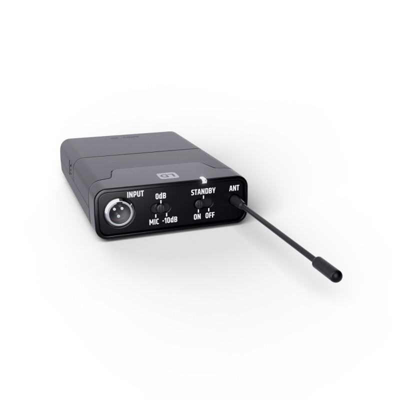 LD Systems ANNY 10 BPH B8 - Kolumna akumulatorowa z Bluetooth, mikserem i 1x mikrofonem nagłownym (w tym nadajnik bodypack)
