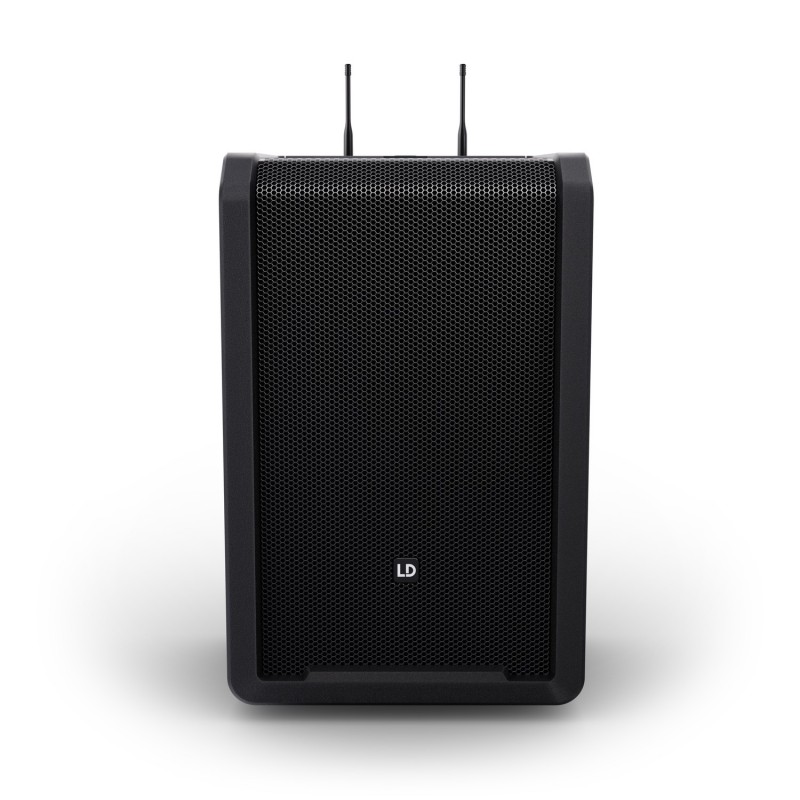 LD Systems ANNY 10 HHD 2 B6 - Kolumna akumulatorowa z Bluetooth, mikserem i 2x mikrofonem bezprzewodowym